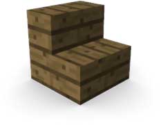 How to make Stairs in Minecraft