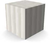 Pillar quartz block