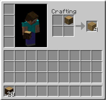 Crafting planks