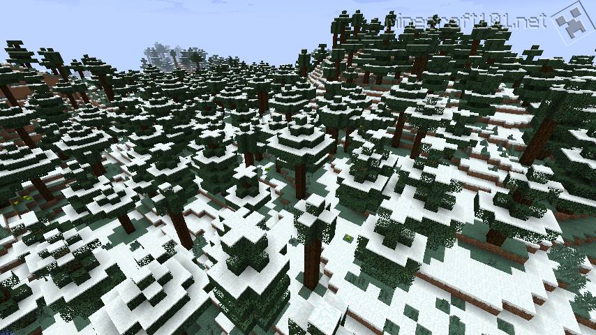 Giant Tree Taiga Hills in Minecraft