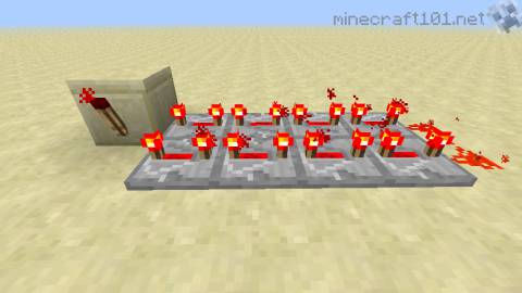 Minecraft redstone clock delay