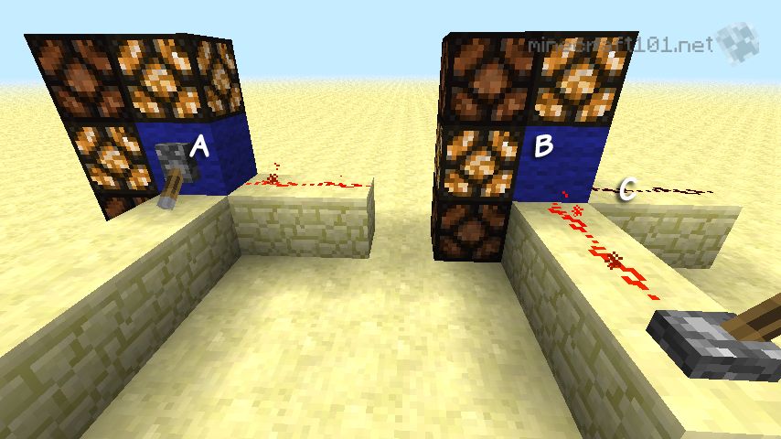 Using Redstone Torch Switch