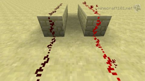 Redstone wire in Minecraft