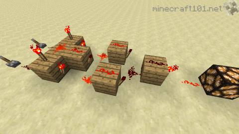 Minecraft XNOR gate