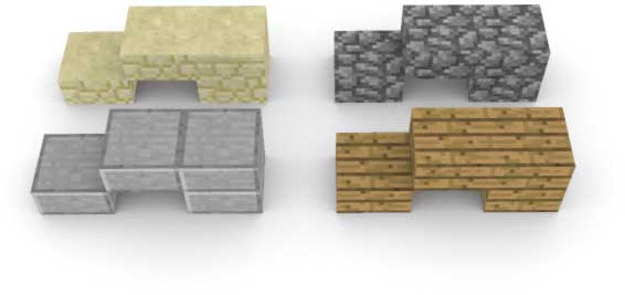 Sandstone Stairs in Minecraft