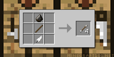 How to make arrows in Minecraft