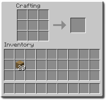 Crafting Table Interface