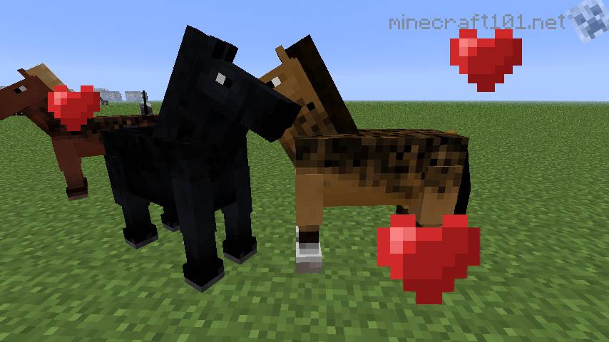 How To breed horses in minecraft