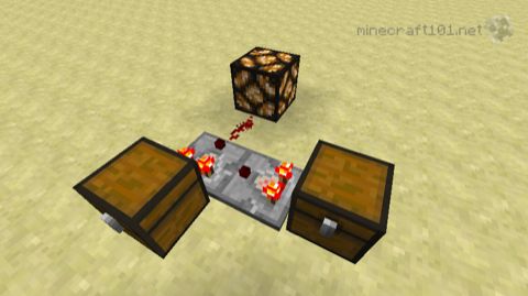 ChestUsing comparators to compare chests